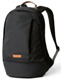 Bellroy Classic Backpack 20L - Slate Grey Woven Fabric & Leather Detail