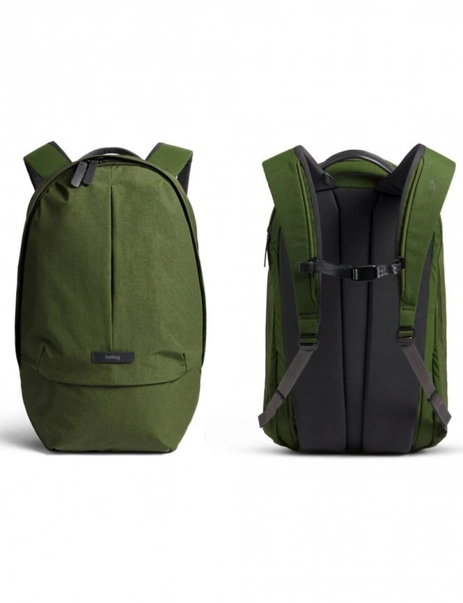 Bellroy Classic 24L Backpack Plus – Ranger Green Water-Resistant Dual Compartment Tech Bag 4 Bellroy Classic 24L Backpack Plus – Ranger Green Water-Resistant Dual Compartment Tech Bag - Image 2
