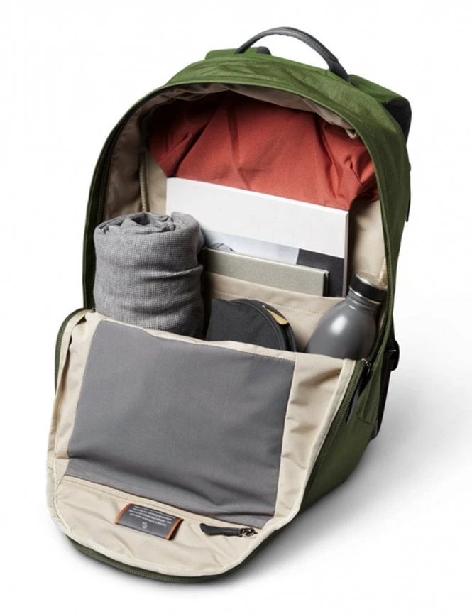 Bellroy Classic 24L Backpack Plus – Ranger Green Water-Resistant Dual Compartment Tech Bag 6 Bellroy Classic 24L Backpack Plus – Ranger Green Water-Resistant Dual Compartment Tech Bag - Image 4