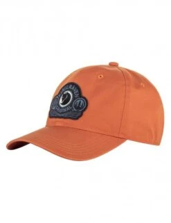 Fjallraven Classic Badge Cap Terracotta Brown – Vintage Round Logo Curved Bill Strapback