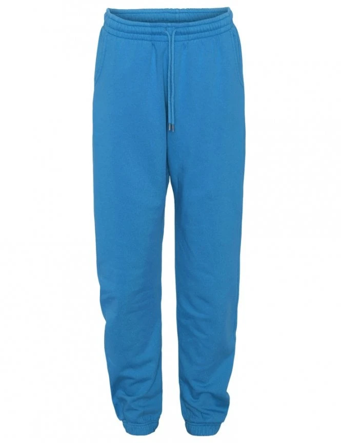 Colorful Standard Classic Organic Sweatpants - Pacific Blue 3 Colorful Standard Classic Organic Sweatpants - Pacific Blue