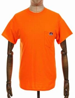 Classic Patch Logo Pocket Tee - Orange