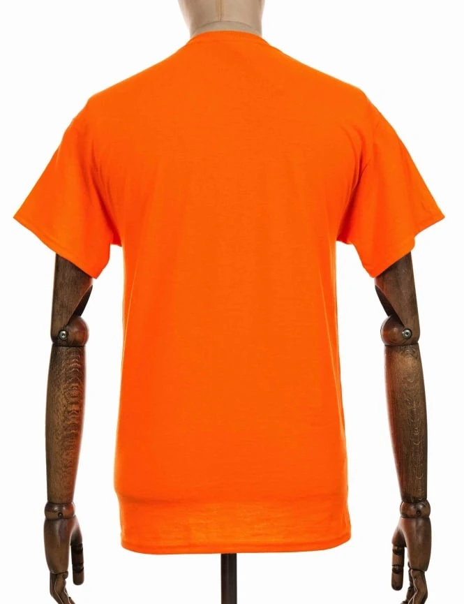 Classic Patch Logo Pocket Tee - Orange 4 Classic Patch Logo Pocket Tee - Orange - Image 2