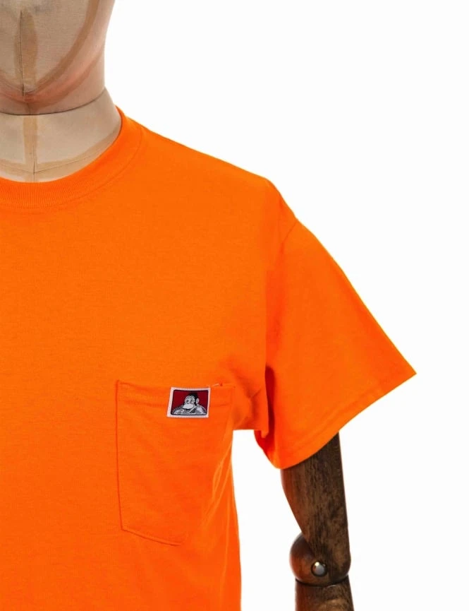 Classic Patch Logo Pocket Tee - Orange 5 Classic Patch Logo Pocket Tee - Orange - Image 3