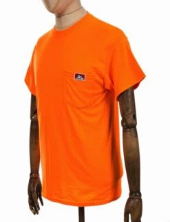 Classic Patch Logo Pocket Tee - Orange 10 Classic Patch Logo Pocket Tee - Orange -Fatbuddha Store classic patch logo pocket tee orange p18313 71725 medium