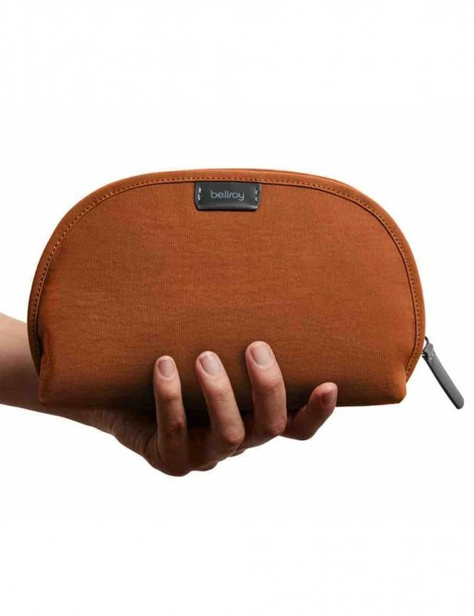 Bellroy Classic Pouch – Bronze Recycled Fabric Slim EDC Accessory Organizer 7 Bellroy Classic Pouch – Bronze Recycled Fabric Slim EDC Accessory Organizer - Image 5