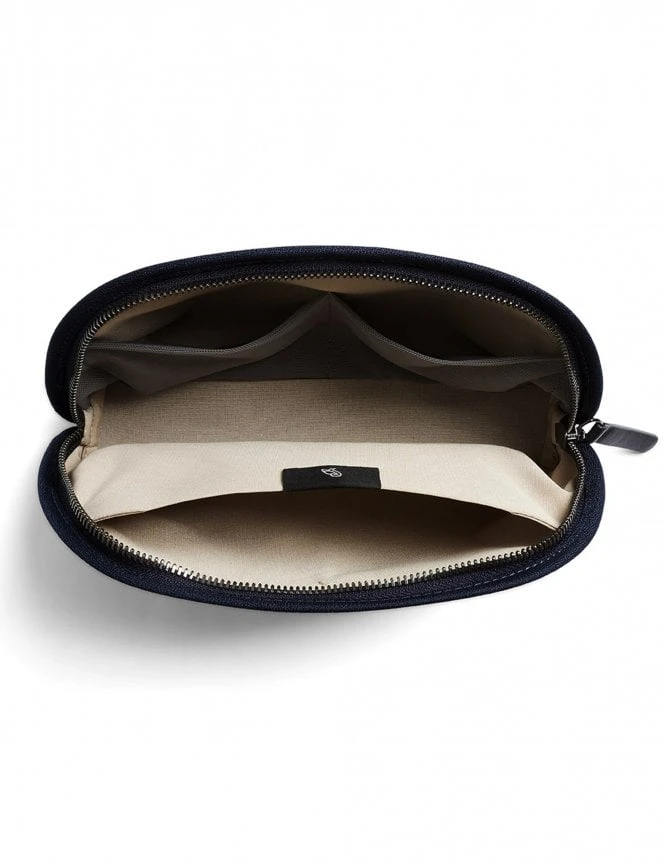 Bellroy Classic Pouch - Navy - Compact Travel & Tech Accessory Organizer 5 Bellroy Classic Pouch - Navy - Compact Travel & Tech Accessory Organizer - Image 3