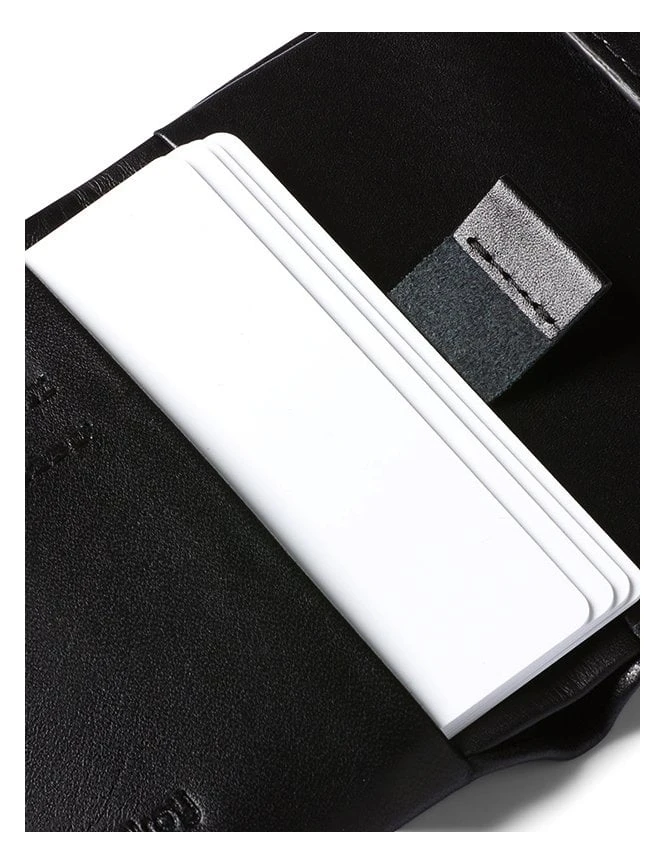 Bellroy Black Leather Coin Wallet – Premium Bifold with Magnetic Closure 10 Bellroy Black Leather Coin Wallet – Premium Bifold with Magnetic Closure - Image 8