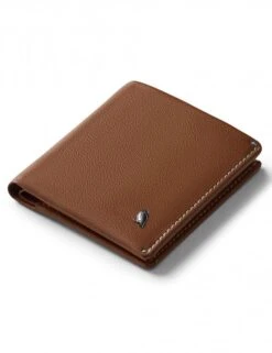 Bellroy Coin Wallet Hazelnut – Premium Leather Bifold with Coin Pouch