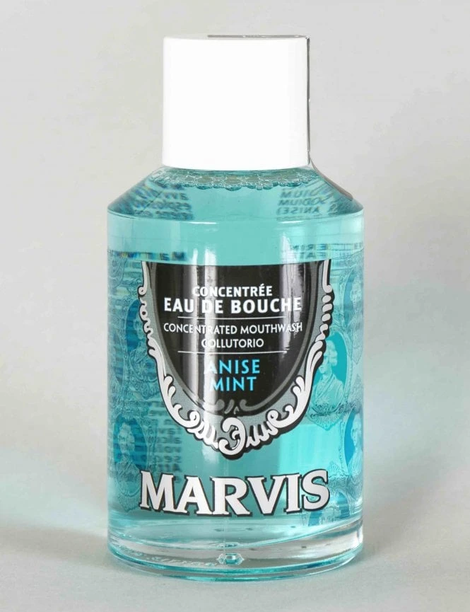 Marvis Concentrated Mouthwash (120ml) - Aniseed Mint 4 Marvis Concentrated Mouthwash (120ml) - Aniseed Mint - Image 2