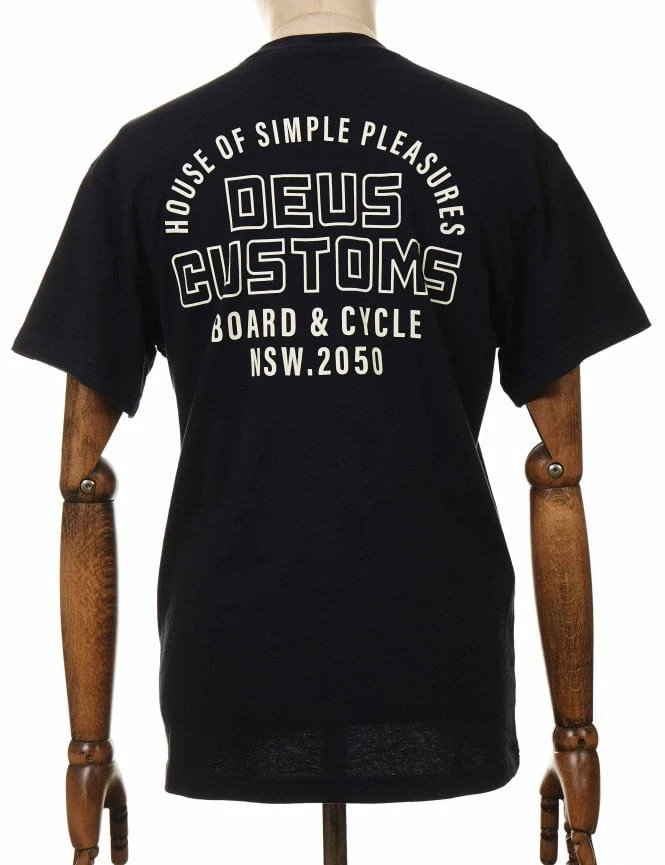 Deus Ex Machina Cormac Tee - Black 3 Deus Ex Machina Cormac Tee - Black