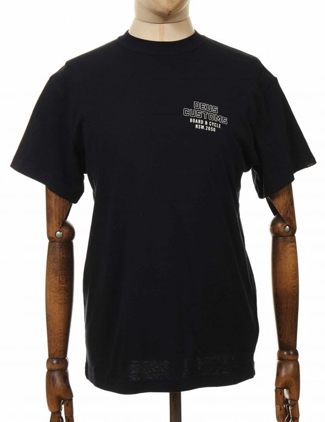 Deus Ex Machina Cormac Tee - Black 4 Deus Ex Machina Cormac Tee - Black - Image 2