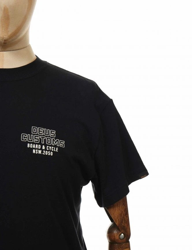 Deus Ex Machina Cormac Tee - Black 5 Deus Ex Machina Cormac Tee - Black - Image 3