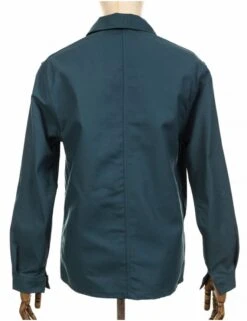 Cotton Drill Work Jacket - Forest Green -Fatbuddha Store cotton drill work jacket forest green p20216 76435 medium