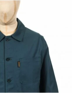 Cotton Drill Work Jacket - Forest Green -Fatbuddha Store cotton drill work jacket forest green p20216 76436 medium