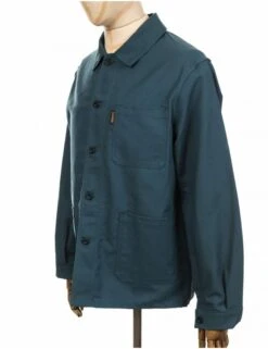 Cotton Drill Work Jacket - Forest Green -Fatbuddha Store cotton drill work jacket forest green p20216 76437 medium