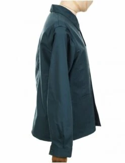 Cotton Drill Work Jacket - Forest Green -Fatbuddha Store cotton drill work jacket forest green p20216 76438 medium