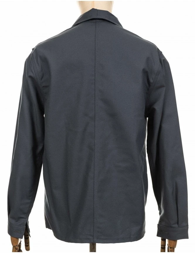 Cotton Drill Work Jacket - Grey 4 Cotton Drill Work Jacket - Grey - Image 2