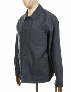 Cotton Drill Work Jacket - Grey 10 Cotton Drill Work Jacket - Grey -Fatbuddha Store cotton drill work jacket grey p20217 76442 medium