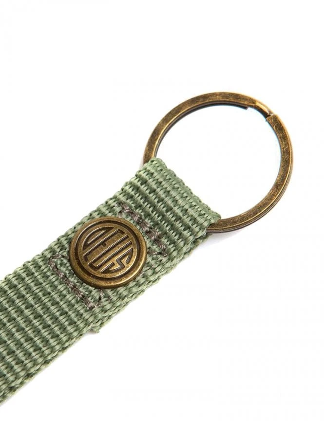 Deus Ex Machina Cristoff Key Fob - Clover Green Webbing Swivel Hook 4 Deus Ex Machina Cristoff Key Fob - Clover Green Webbing Swivel Hook - Image 2