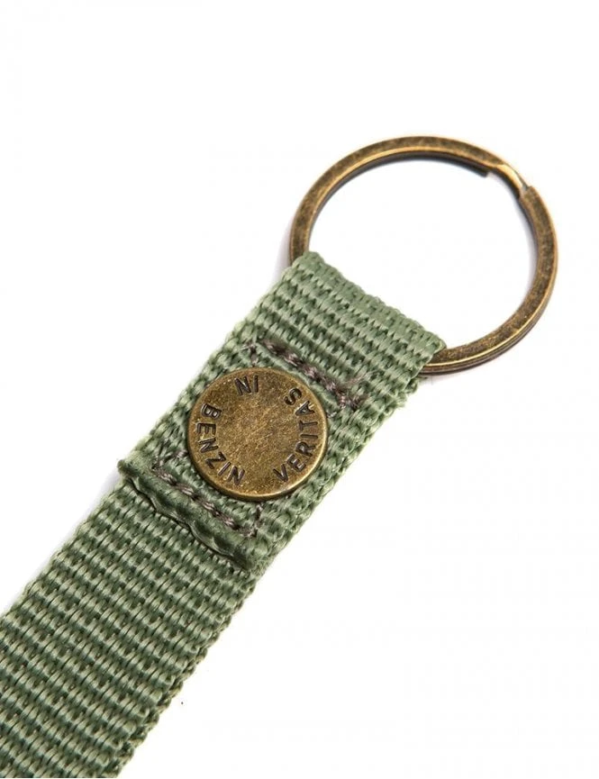Deus Ex Machina Cristoff Key Fob - Clover Green Webbing Swivel Hook 5 Deus Ex Machina Cristoff Key Fob - Clover Green Webbing Swivel Hook - Image 3