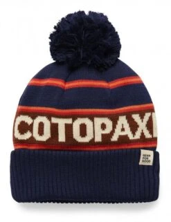 Cotopaxi Cumbrae Beanie - Maritime Multi Retro Knit Pom Pom Hat