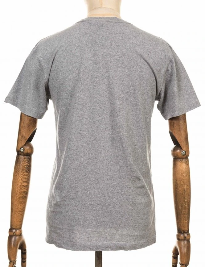 Deus Ex Machina Curvy Tee - Grey Heather 4 Deus Ex Machina Curvy Tee - Grey Heather - Image 2
