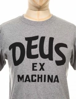 Deus Ex Machina Curvy Tee - Grey Heather 9 Deus Ex Machina Curvy Tee - Grey Heather -Fatbuddha Store curvy tee grey heather p21576 79202 medium