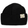 Deus Ex Machina Black Deck Beanie – Cuffed Ribbed Wool Blend Fisherman Hat -Fatbuddha Store deck beanie hat black p34320 115287 medium