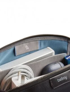 Bellroy Desk Caddy - Black – Recycled Water-Resistant Tech & Stationery Organizer -Fatbuddha Store desk caddy black p32551 117354 medium