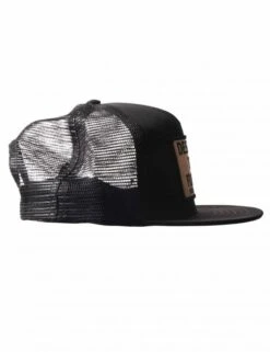 Loser Machine Black Destroy Logo Mesh Back – Glory Bound Curved Bill Trucker Hat -Fatbuddha Store destroy trucker hat black p30303 103415 medium
