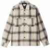 Obey Clothing District Shirt Jacket - Irish Cream -Fatbuddha Store district shirt jacket irish cream p35524 120936 medium