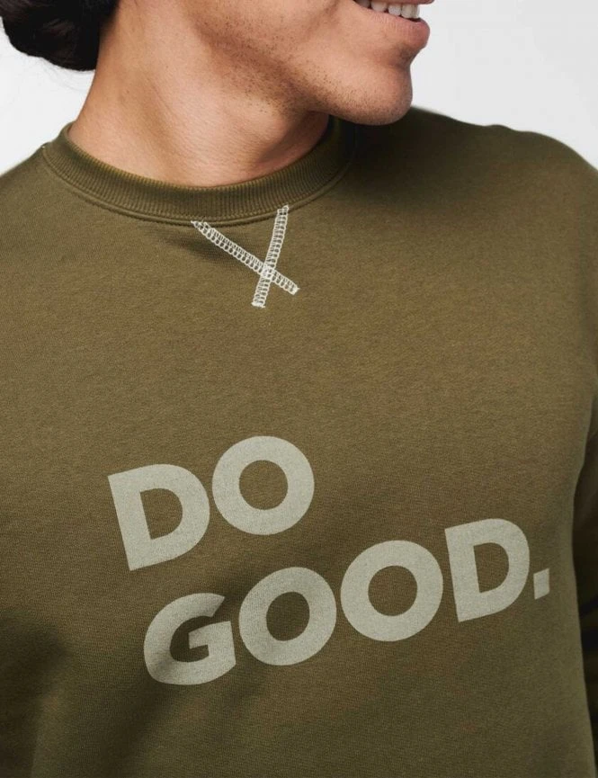 Cotopaxi Do Good Crew Sweat - Oak 4 Cotopaxi Do Good Crew Sweat - Oak - Image 2