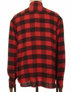 Fatbuddha Store -Fatbuddha Store dual shock shirt buffalo gingham red p29637 101859 medium