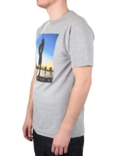 Dusk Tee - Heather Grey -Fatbuddha Store dusk tee heather grey p10571 40556 medium