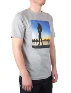 Dusk Tee - Heather Grey -Fatbuddha Store dusk tee heather grey p10571 40558 medium