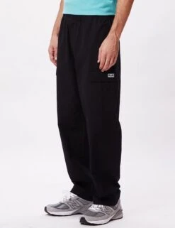 Obey Clothing Easy Cargo Pants - Black -Fatbuddha Store easy cargo pants black p35526 121016 medium