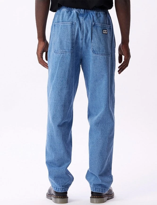 Obey Clothing Easy Denim Pant - Light Indigo 6 Obey Clothing Easy Denim Pant - Light Indigo - Image 4