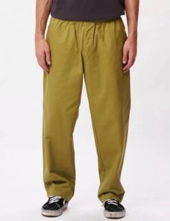 Obey Clothing Easy Twill Pants - Field Green -Fatbuddha Store easy twill pants field green p35635 120950 medium