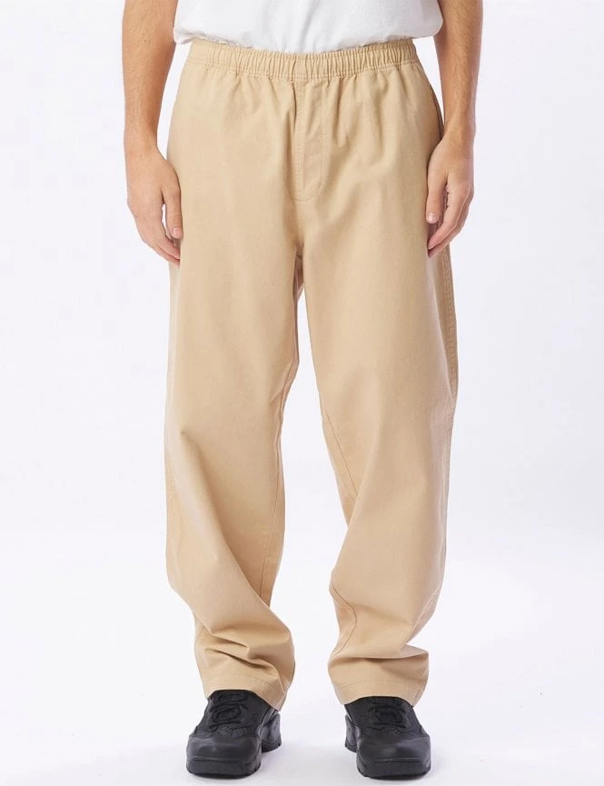 Obey Clothing Easy Twill Pants - Irish Cream 3 Obey Clothing Easy Twill Pants - Irish Cream