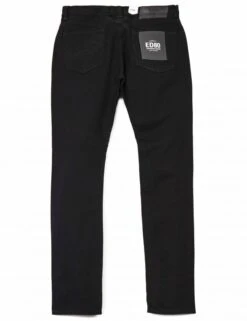 ED-80 Slim Tapered Selvedge Jeans- Black Rinsed 7 ED-80 Slim Tapered Selvedge Jeans- Black Rinsed -Fatbuddha Store ed 80 slim tapered selvedge jeans black rinsed p27830 98537 medium