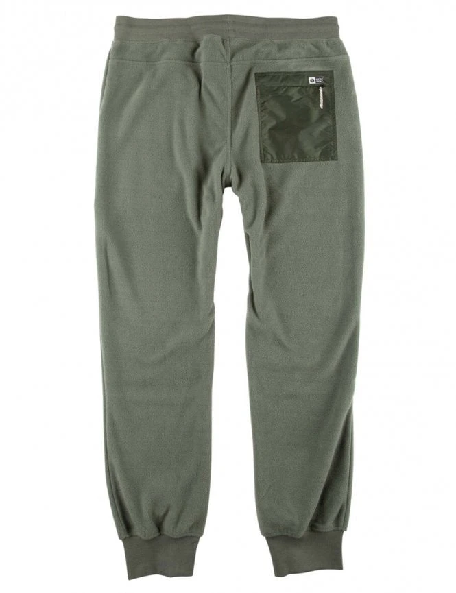 Salty Crew Edgewater Polar Fleece Pant - Fatigue Green 4 Salty Crew Edgewater Polar Fleece Pant - Fatigue Green - Image 2