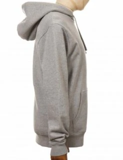 Ellerton Organic Hooded Sweat - Ash Grey -Fatbuddha Store ellerton organic hooded sweat ash grey p29605 102007 medium