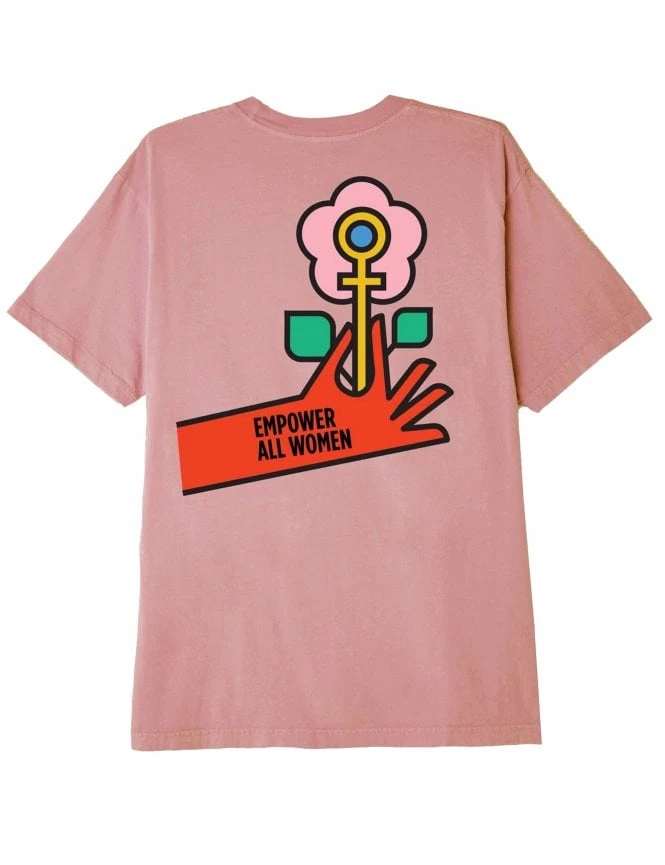 Obey Clothing Empower All Women Tee - Pink Amethyst 4 Obey Clothing Empower All Women Tee - Pink Amethyst - Image 2