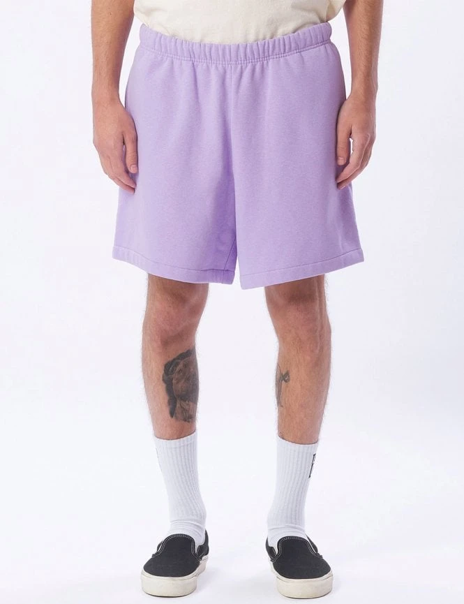 Obey Clothing Established Works Eyes Sweat Shorts - Digital Lavender 3 Obey Clothing Established Works Eyes Sweat Shorts - Digital Lavender