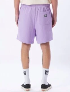 Obey Clothing Established Works Eyes Sweat Shorts - Digital Lavender 6 Obey Clothing Established Works Eyes Sweat Shorts - Digital Lavender -Fatbuddha Store established works eyes sweat shorts digital lavender p35627 120976 medium