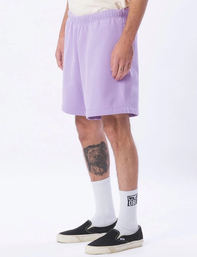 Obey Clothing Established Works Eyes Sweat Shorts - Digital Lavender 5 Obey Clothing Established Works Eyes Sweat Shorts - Digital Lavender - Image 3