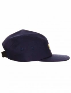 Bike Shed Motorcycle Club Navy with Yellow Visor – BSMC London Embroidered 5-Panel Flat Bill Hat -Fatbuddha Store estd 5 panel hat navy yellow p29366 101160 medium