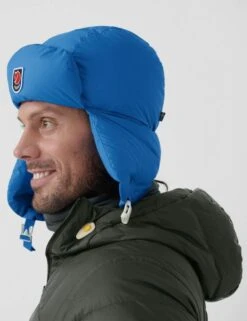 Fjallraven Expedition Down Heater Hat – UN Blue Quilted Winter Trapper Hat -Fatbuddha Store expedition down heater hat un blue p33909 118486 medium
