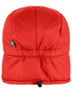 Fjallraven Expedition Padded Cap - True Red Insulated Ear Flap Winter Hat -Fatbuddha Store expedition padded cap true red p33913 118492 medium